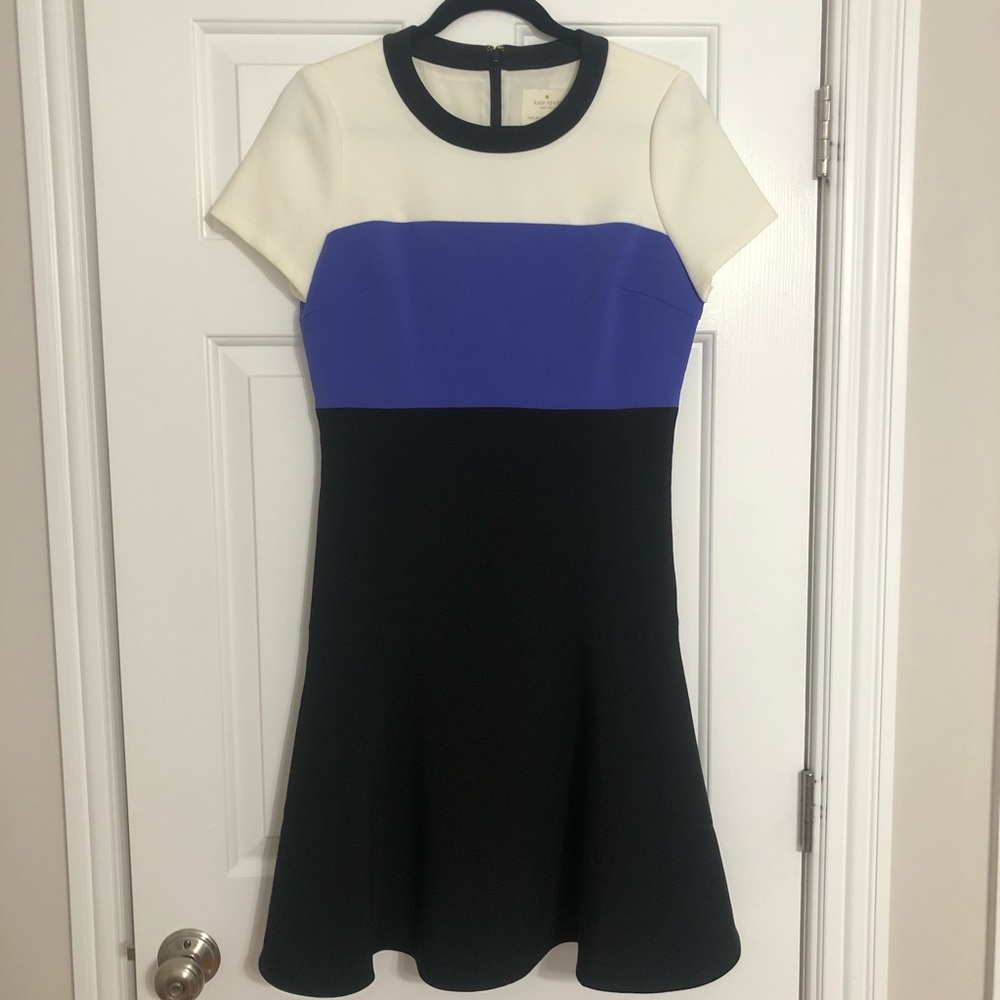Kate Spade color block dress, size 8